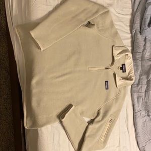 Ivory Patagonia better sweater size large.